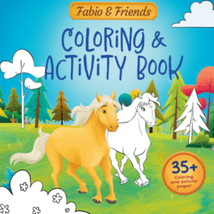 PRE-ORDER - Fabio & Friends Coloring Book